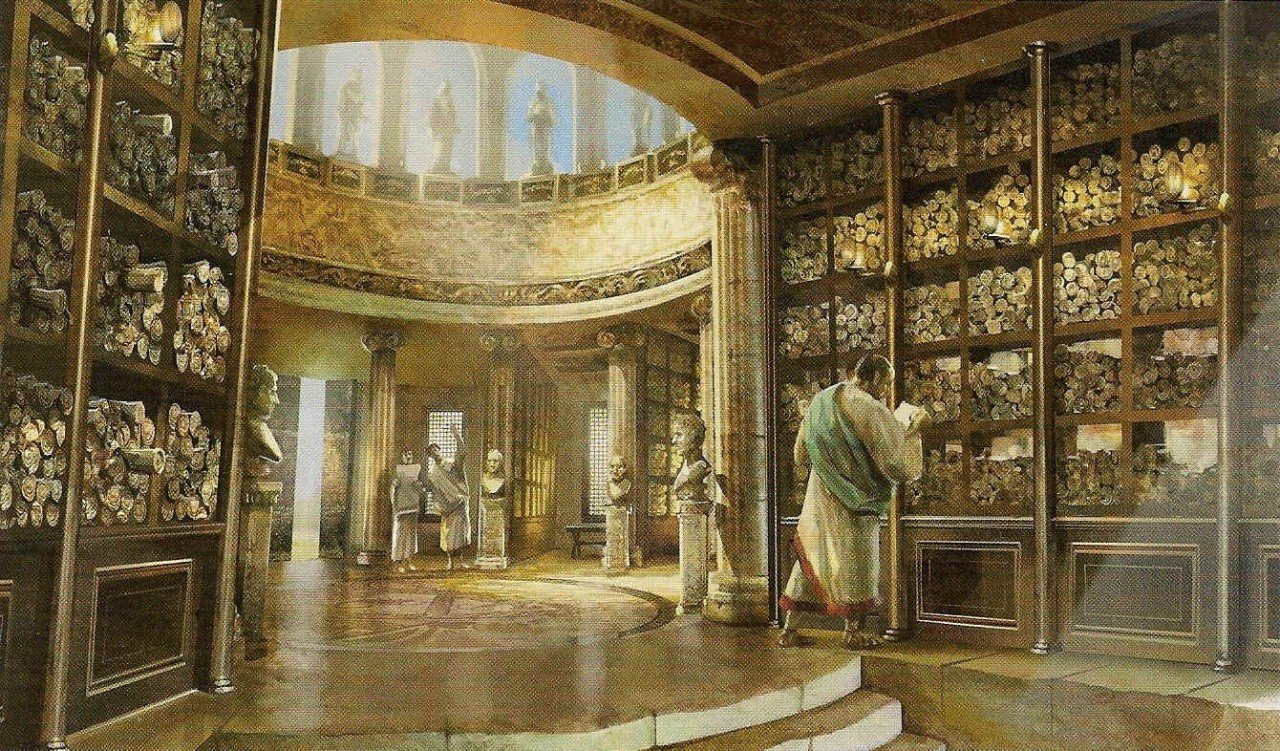 ROMA ANTICA Le biblioteche romane