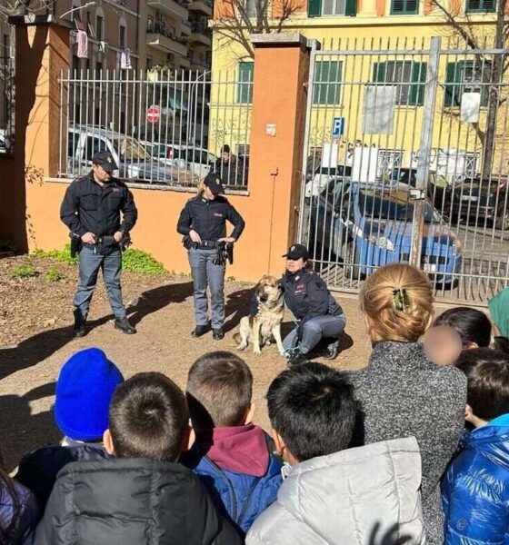 “Scuole Sicure”, Questa volta interviene anche il cane Rex