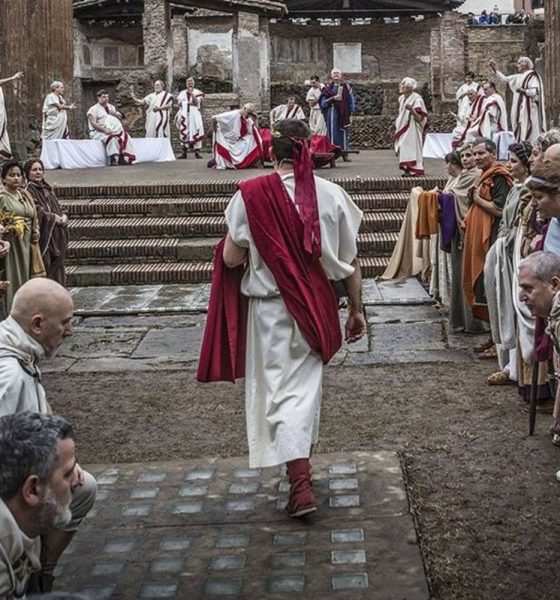 Idi di Marzo. Roma celebra il suo imperatore. Presente anche una scuola di Parma